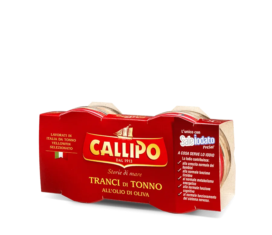 callipo-tranci-di-tonno-l-huile-d-olive-bocal-verre-yellowfin image 1