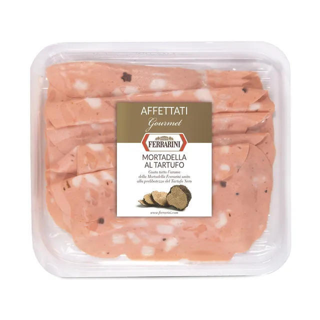 ferrarini-mortadella-al-tartufo-barquette-charcuterie-gourmet image 1