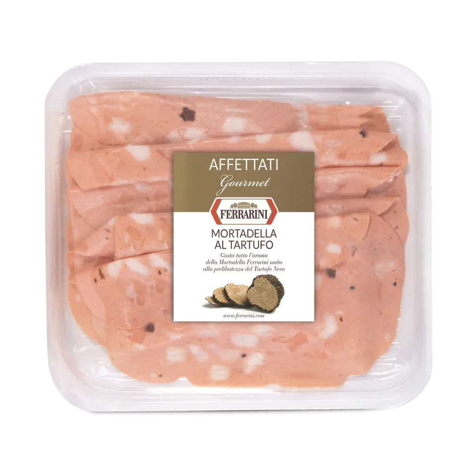 ferrarini-mortadella-al-tartufo-barquette-charcuterie-gourmet image 1