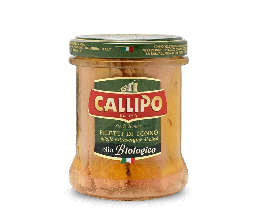 callipo-filets-de-thon-l-huile-d-olive-extra-vierge-bio-bocal-verre image 1
