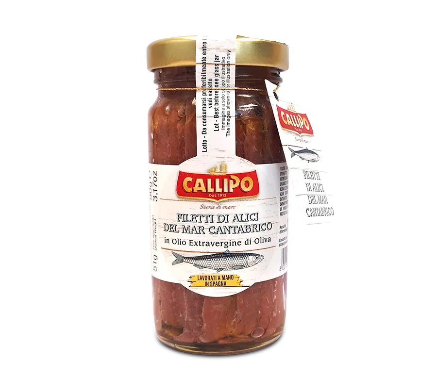 callipo-filets-d-anchois-de-la-mer-cantabrique-l-huile-bocal-verre image 1