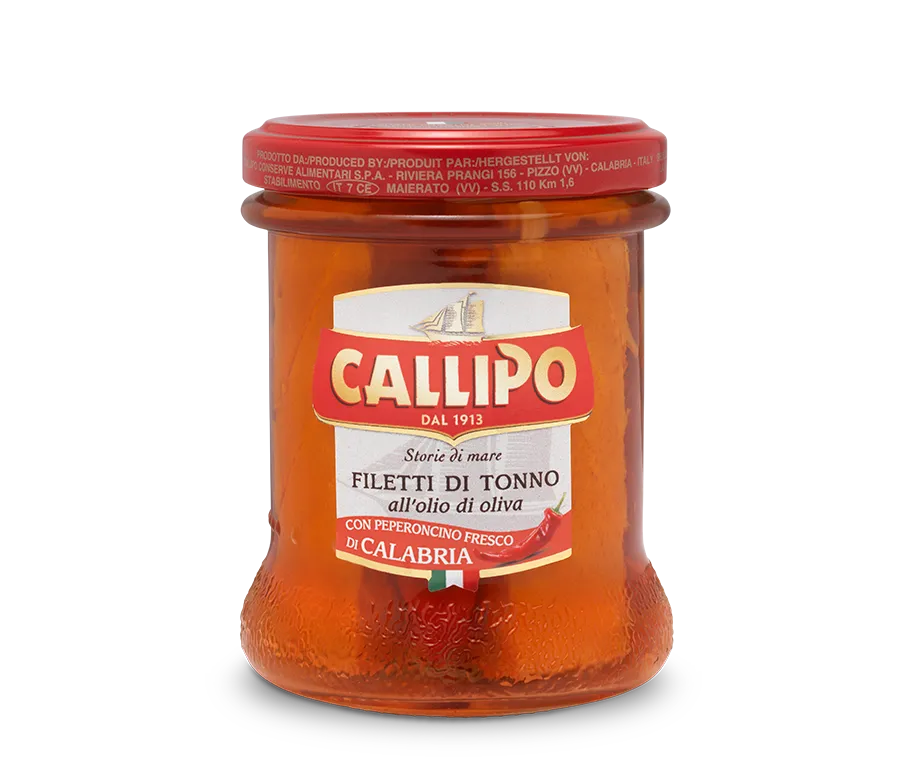 callipo-filetti-di-tonno-l-huile-d-olive-au-piment-frais-de-calabre image 1