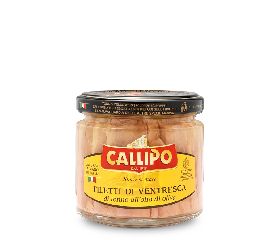 callipo-filetti-di-ventresca-di-tonno-yellowfin-bocal-verre image 1