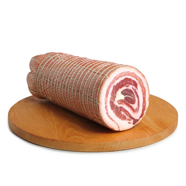 ferrarini-pancetta-arrotolata-4-5-kg-environ-charcuterie-trancher image 1