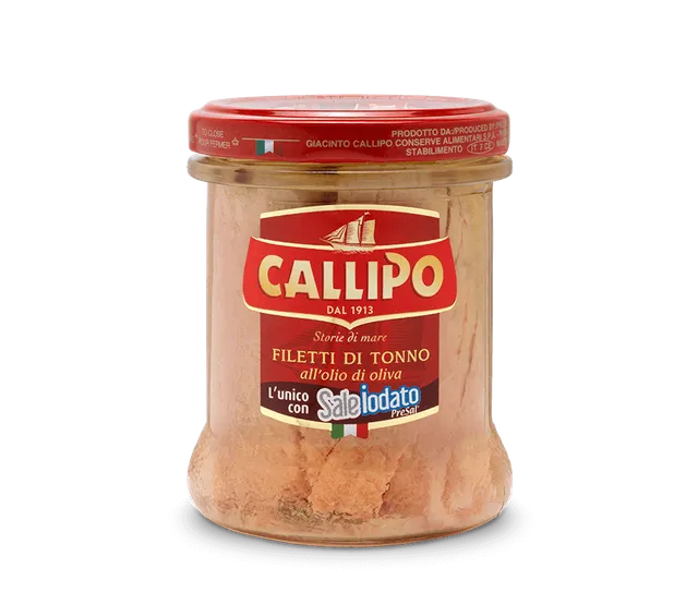 callipo-filetti-di-tonno-yellowfin-l-huile-d-olive-en-bocal-verre image 1