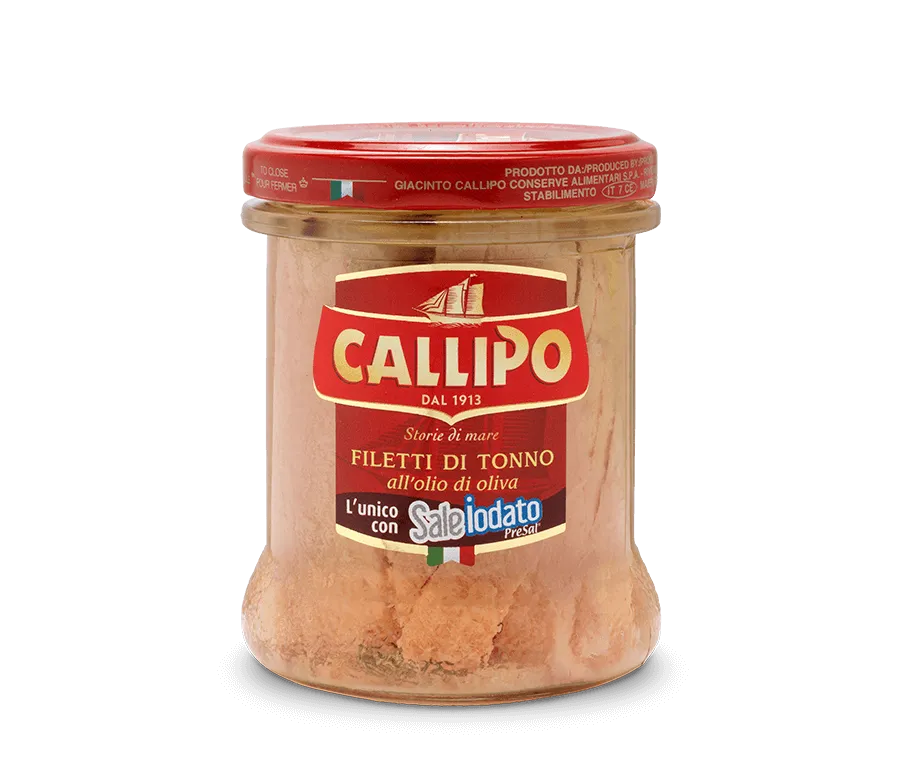 callipo-filetti-di-tonno-yellowfin-l-huile-d-olive-en-bocal-verre image 1