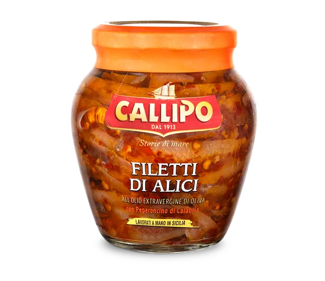 callipo-filets-d-anchois-huile-d-olive-extra-et-piment image 1