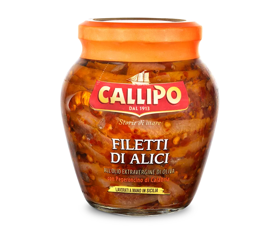callipo-filets-d-anchois-huile-d-olive-extra-et-piment image 1