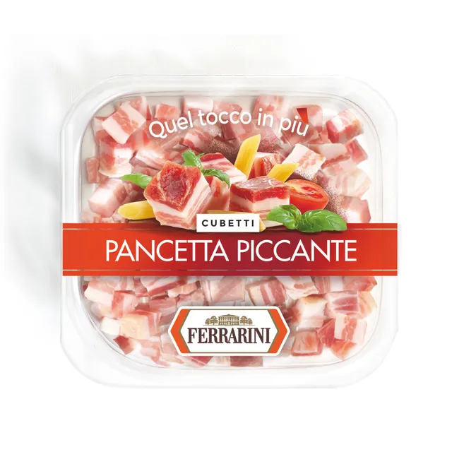 ferrarini-cubetti-di-pancetta-piccante-barquette-cuisine-italienne image 1