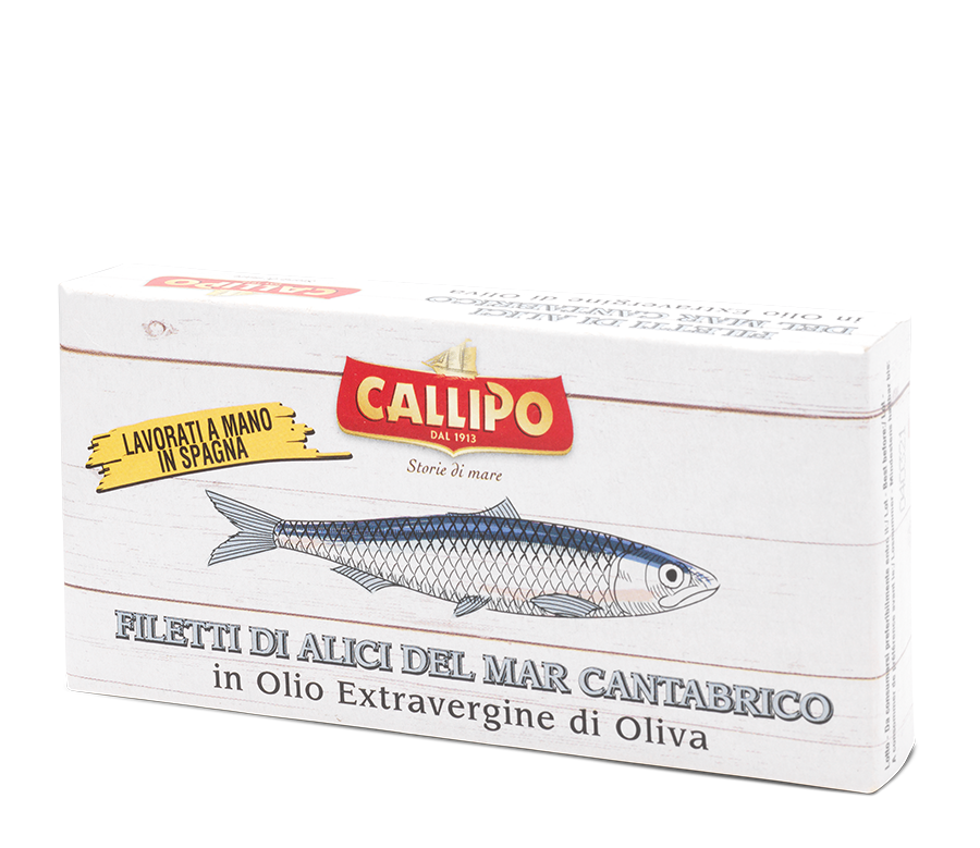 callipo-filets-d-anchois-de-la-mer-cantabrique-l-huile-d-olive-extra-vierge image 1
