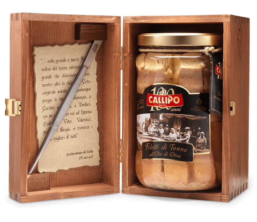 callipo-riserva-centenario-filets-de-thon-affin-s-12-mois image 1