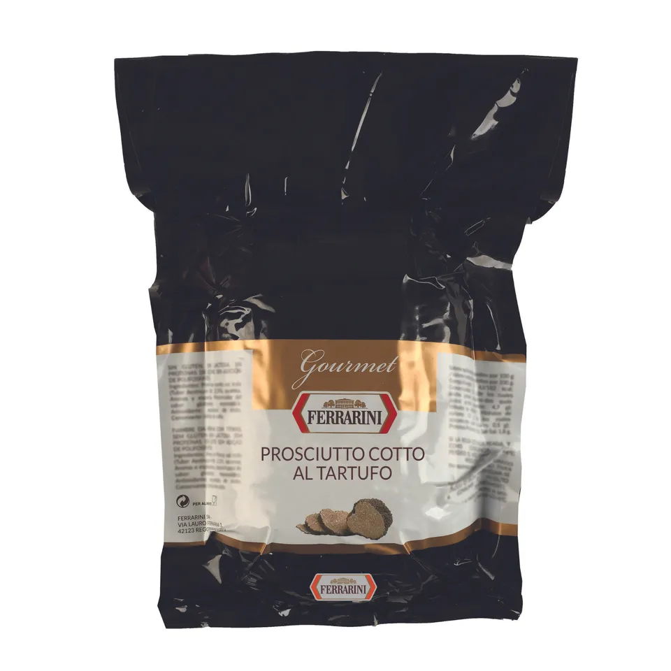 ferrarini-prosciutto-cotto-al-tartufo-jambon-cuit-italien-la-truffe-noire image 1