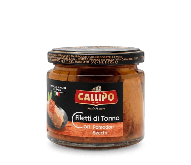 callipo-filets-de-thon-aux-tomates-s-ch-es-bocal-verre image 1