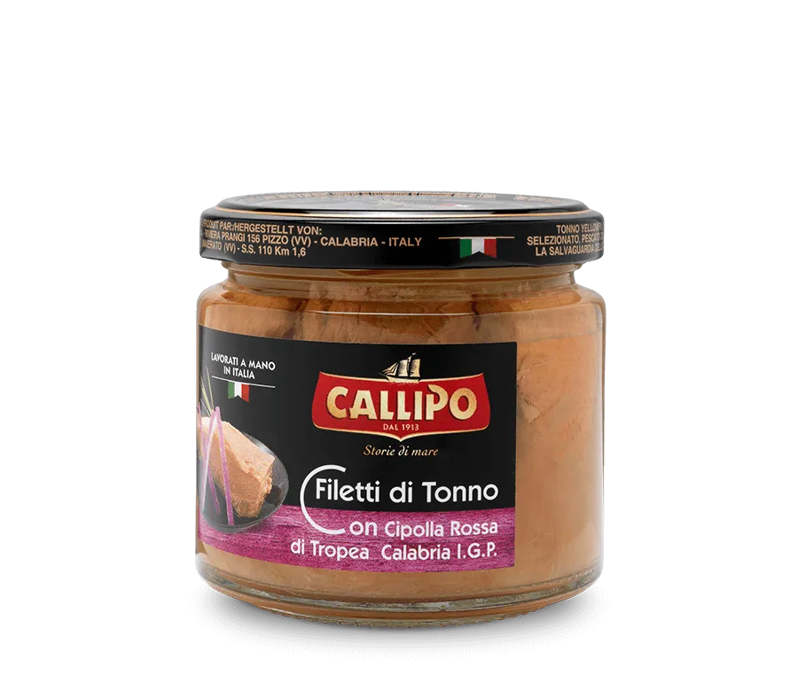 callipo-storie-di-mare-filets-de-thon-l-oignon-rouge-de-tropea-calabria-i-g-p image 1