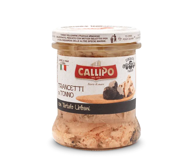 callipo-thon-la-truffe-urbani-miettes-de-thon-gastronomique-bocal-verre image 1
