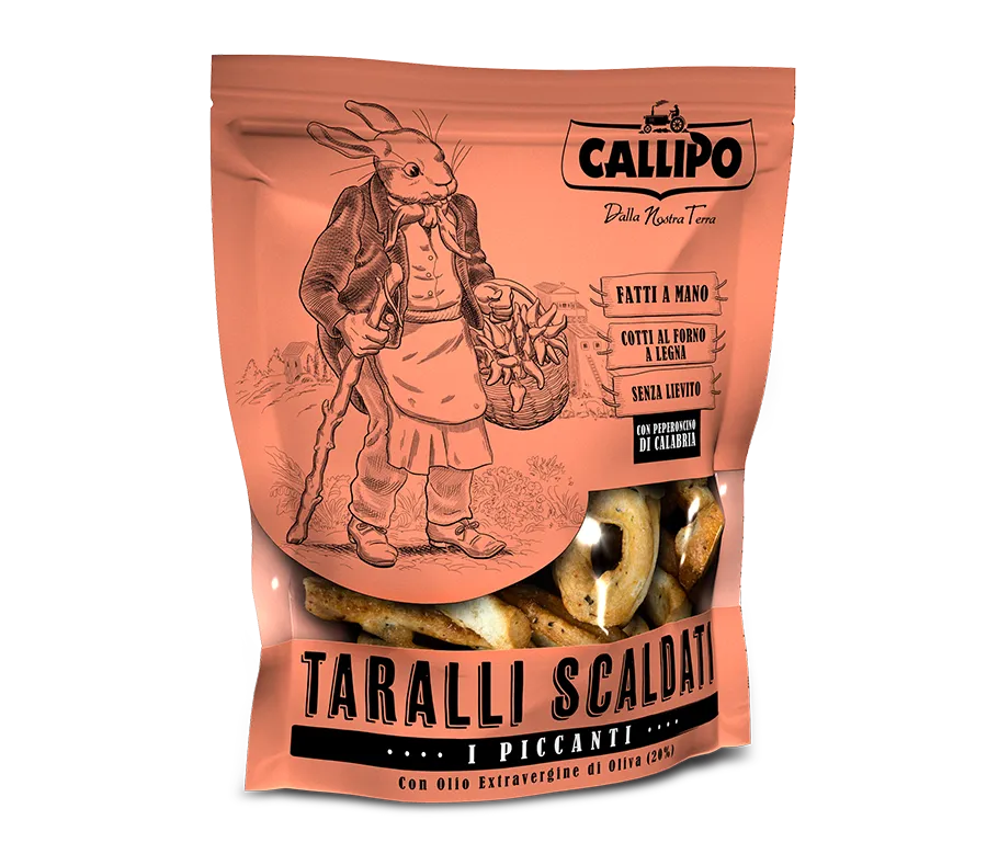 callipo-dalla-nostra-terra-taralli-scaldati-au-peperoncino-l-huile-d-olive-extra image 1